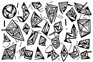 Cave painting transition to circuitry tattoo idea