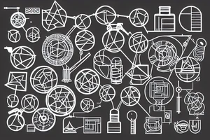 Circuits and science montage tattoo idea