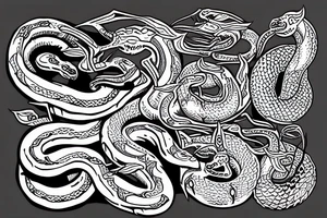 serpent tattoo idea