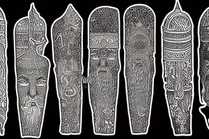 ancient persian column tattoo idea