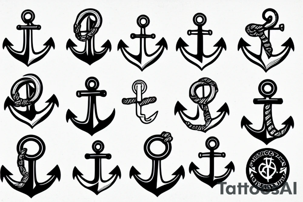 anchor tattoo idea