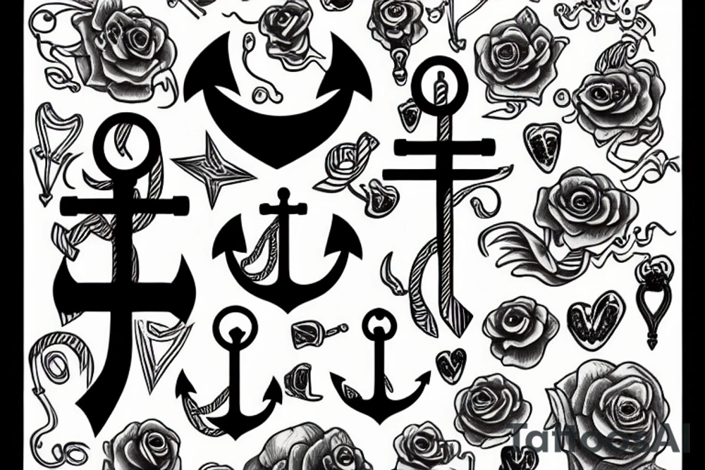 anchor tattoo idea