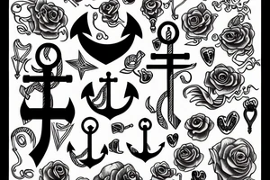 anchor tattoo idea