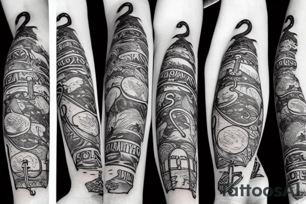 anchor tattoo idea