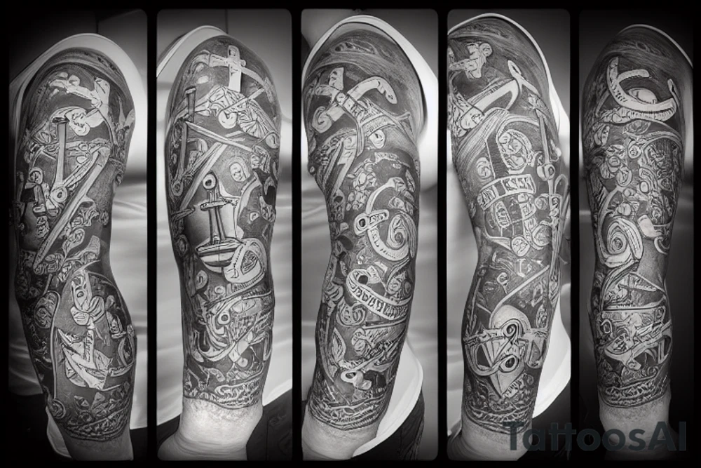 anchor tattoo idea