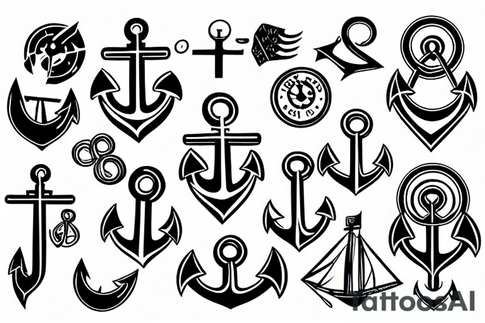 anchor tattoo idea