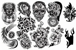Three tattoo idea