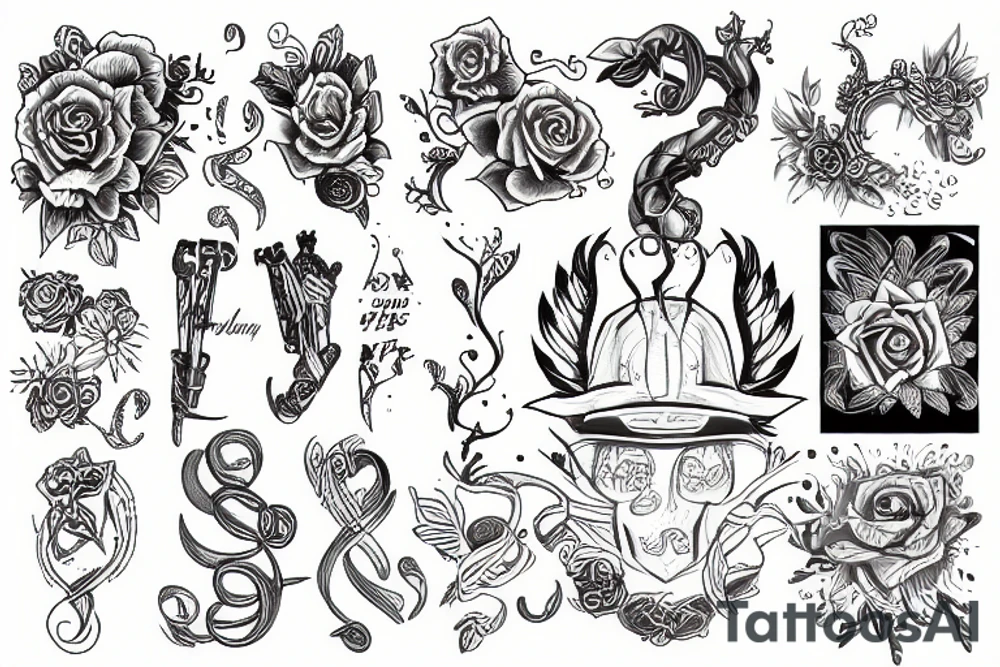 Three tattoo idea
