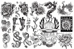 Three tattoo idea