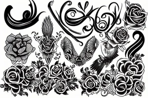 Three tattoo idea