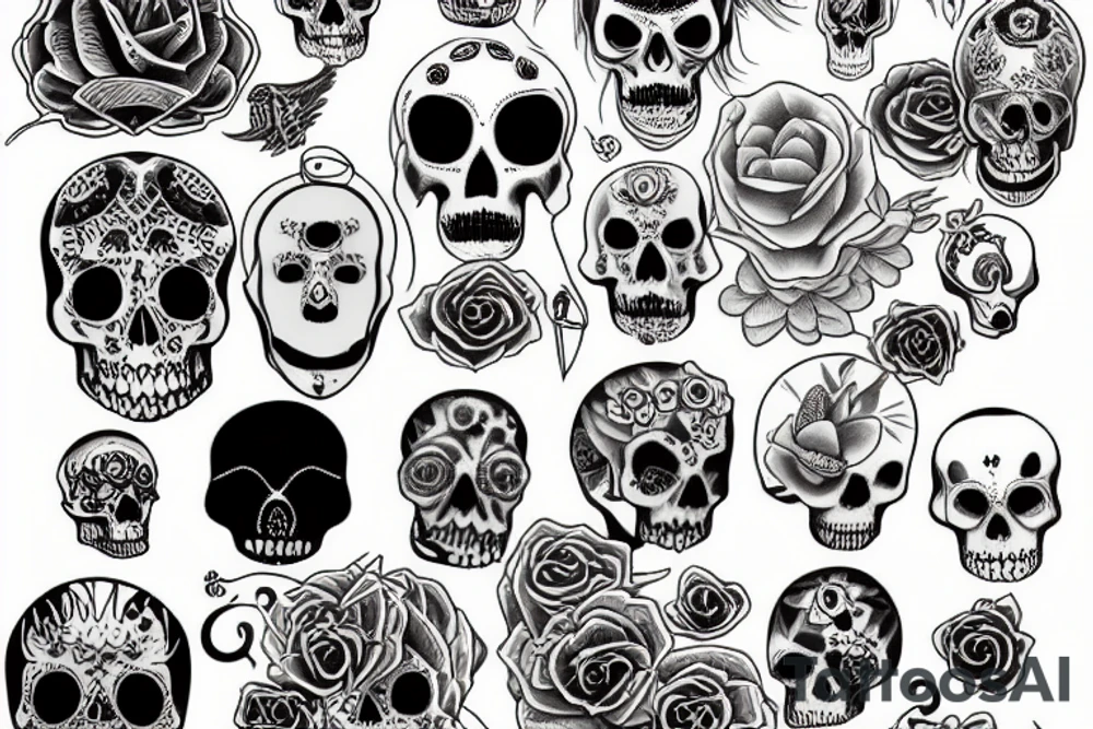 Memento mori tattoo idea