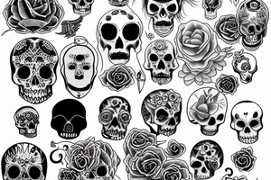 Memento mori tattoo idea