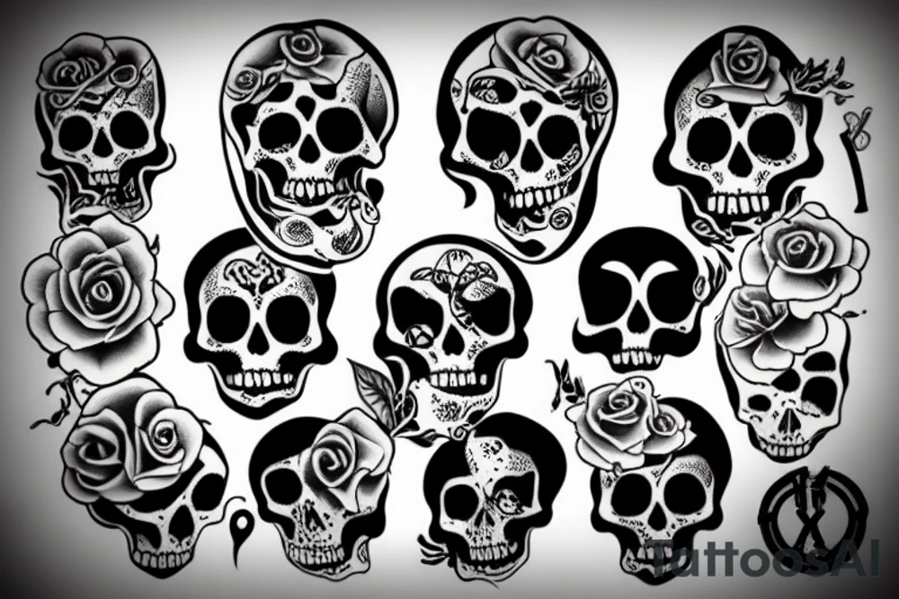 Memento mori tattoo idea