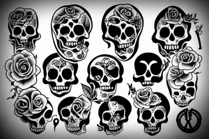 Memento mori tattoo idea