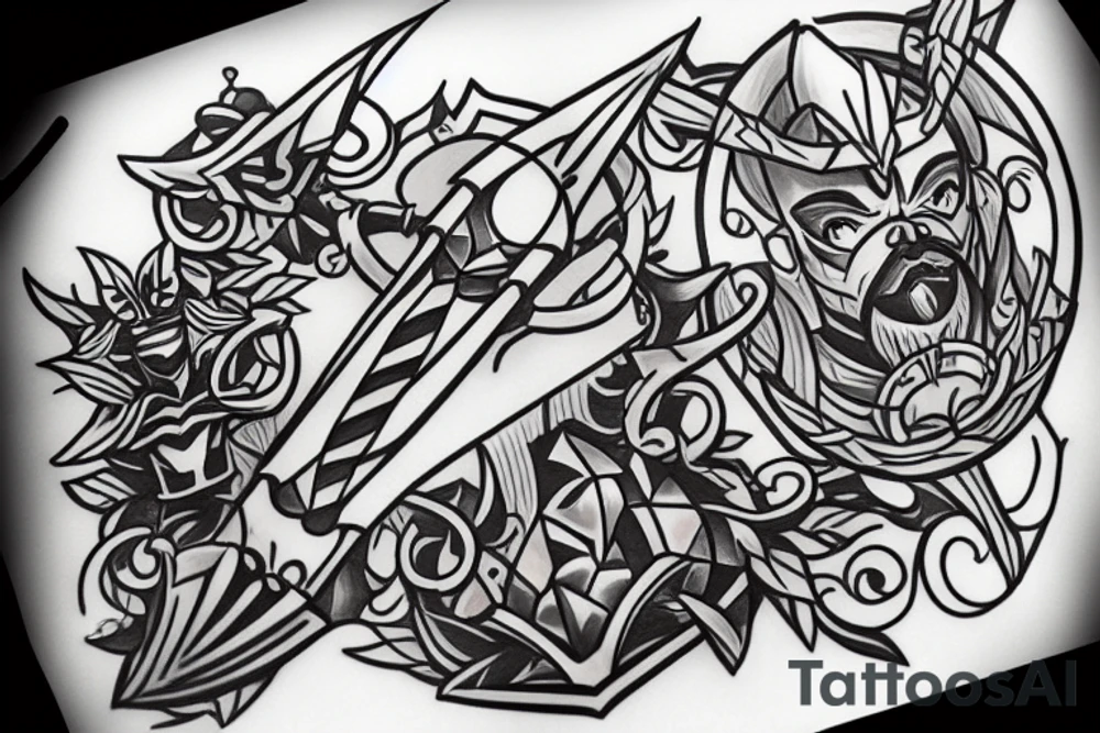 bard from league of legends tattoo idea
