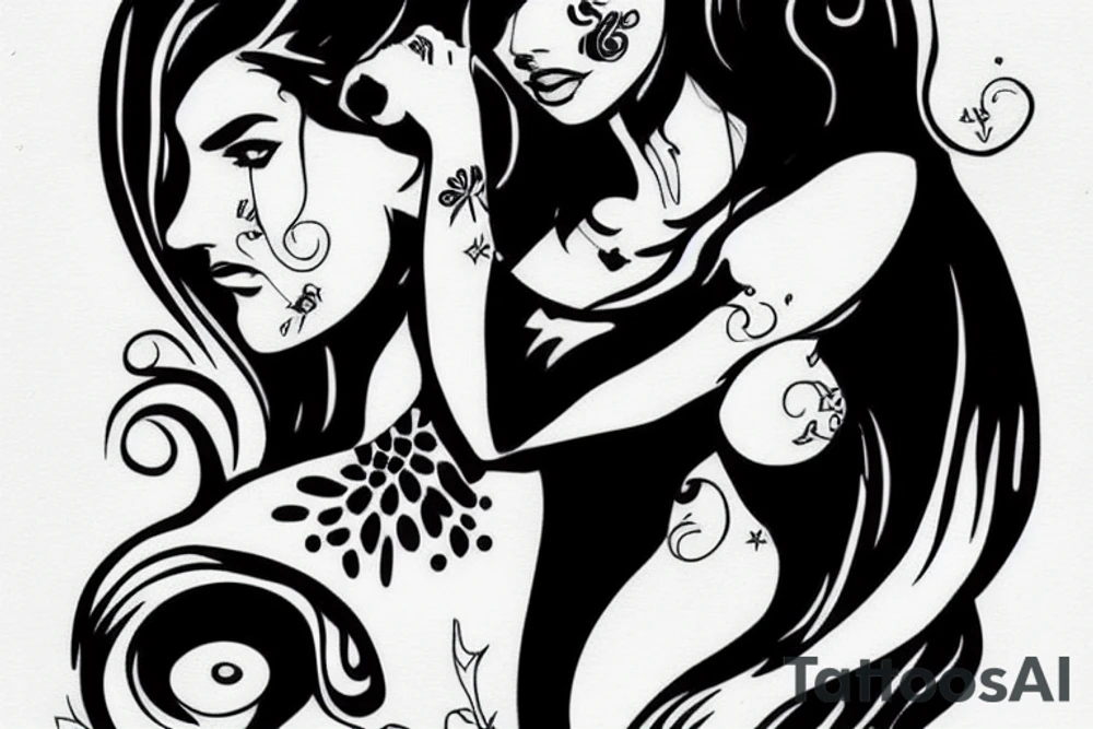 Hero Woman sex tattoo idea