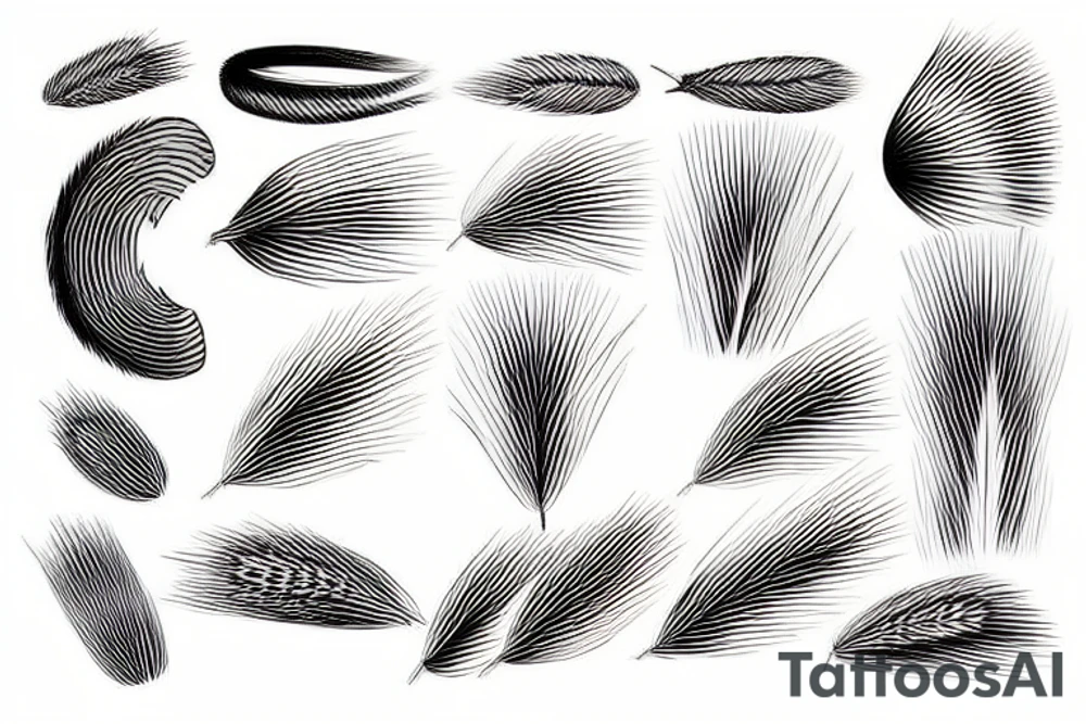 barley field tattoo idea