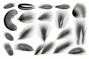 barley field tattoo idea