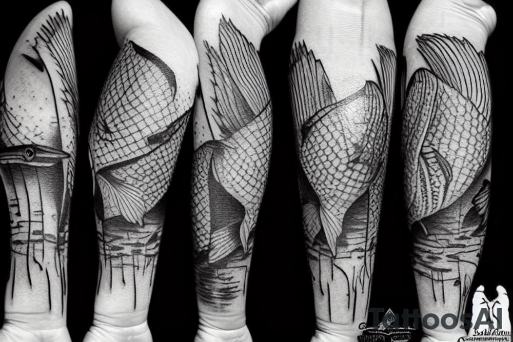 Carpfishing tattoo idea