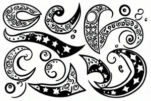 Crescent tattoo idea