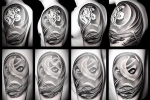 Crescent tattoo idea