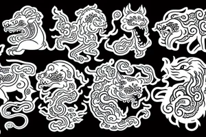 foo dog chinese tattoo idea