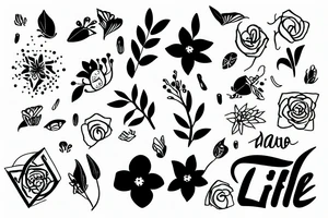 Chill life tattoo idea