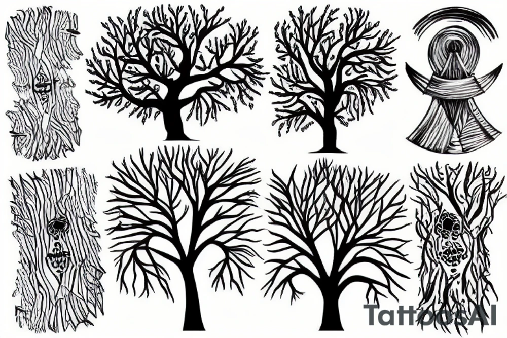 a tree tattoo idea