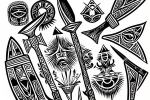 Spear of destiny tattoo idea