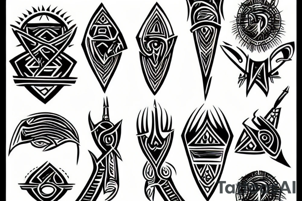 Spear of destiny tattoo idea