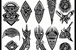 Spear of destiny tattoo idea