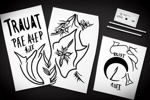 Trust the process tattoo idea