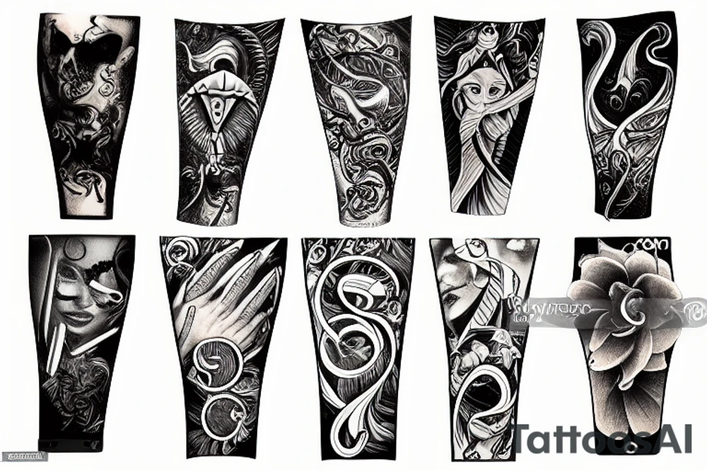 forearm band tattoo idea