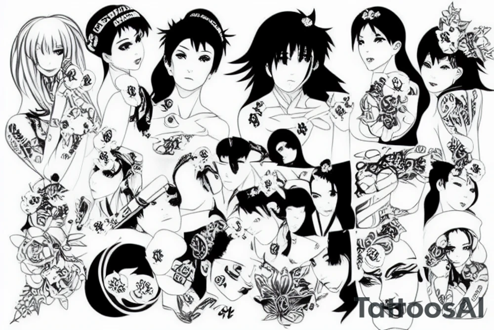 misato katsuragi tattoo idea