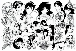 misato katsuragi tattoo idea