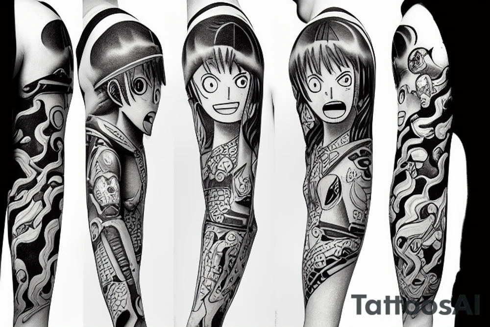 Ace one piece tatoo tattoo idea