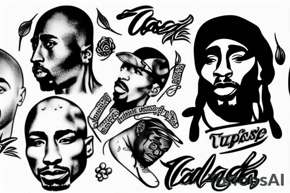 Tupac tattoo idea