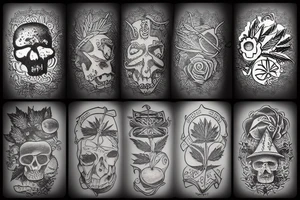 Weed tattoo idea