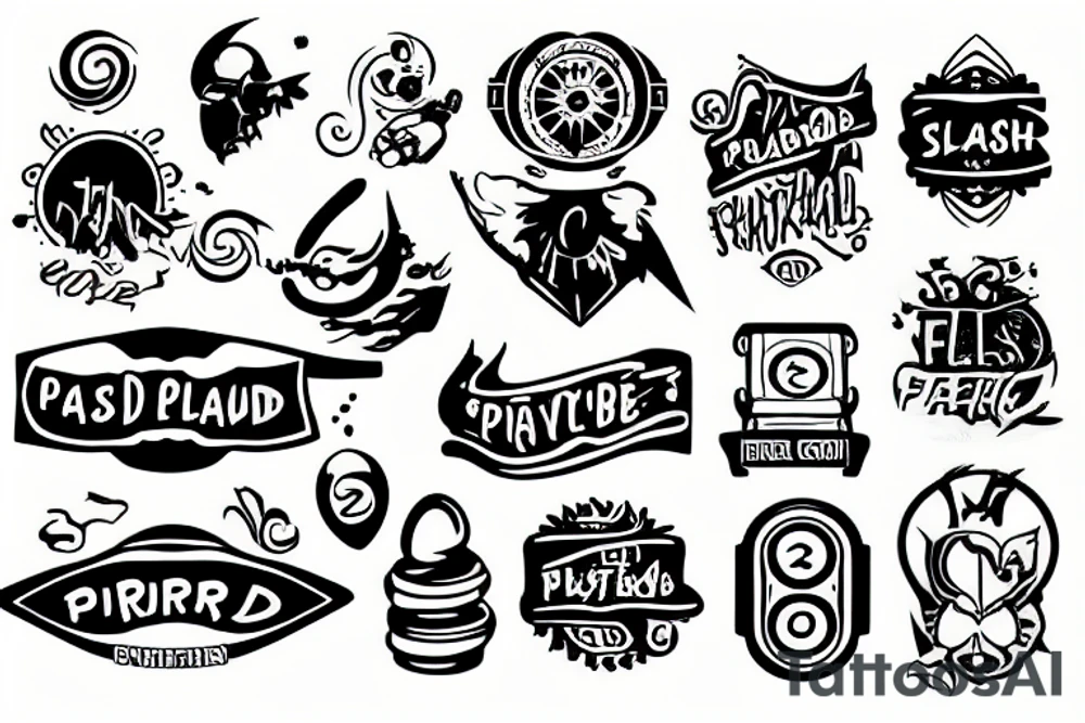 playground logo tattoo idea