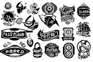 playground logo tattoo idea