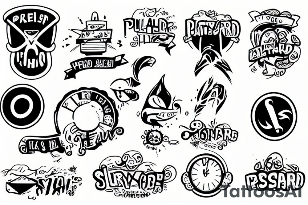 playground logo tattoo idea