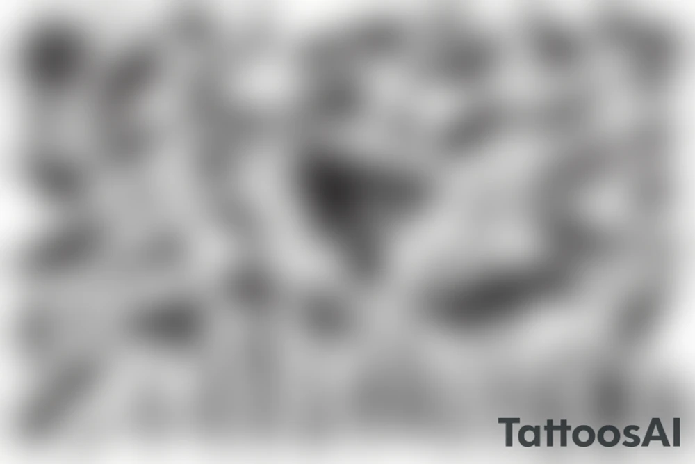 one shot pistol tattoo idea