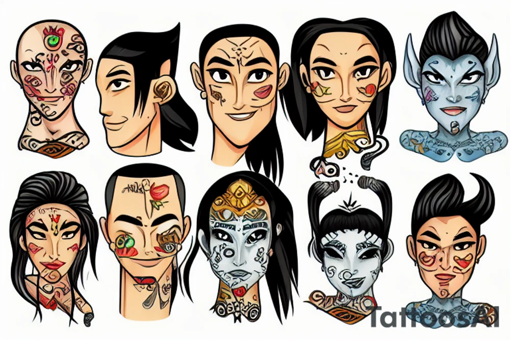 Apps from avatar tattoo idea