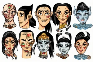 Apps from avatar tattoo idea