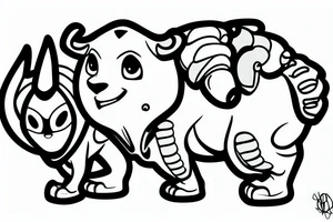 Appa from avatar tattoo idea