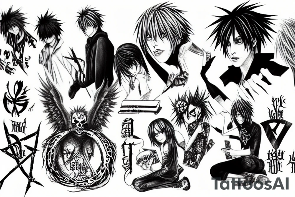 Death note tattoo idea