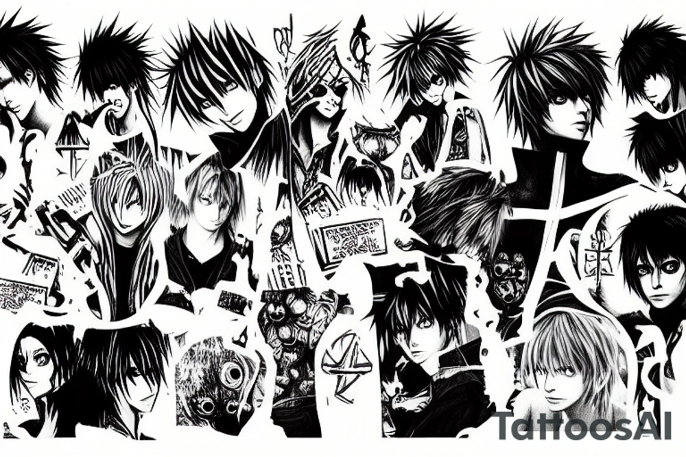 Death note tattoo idea