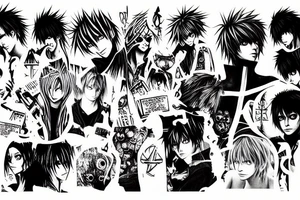 Death note tattoo idea