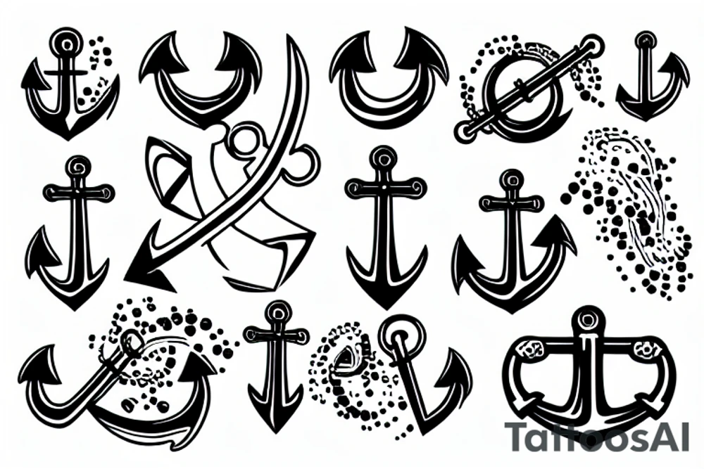 Anchor tattoo idea