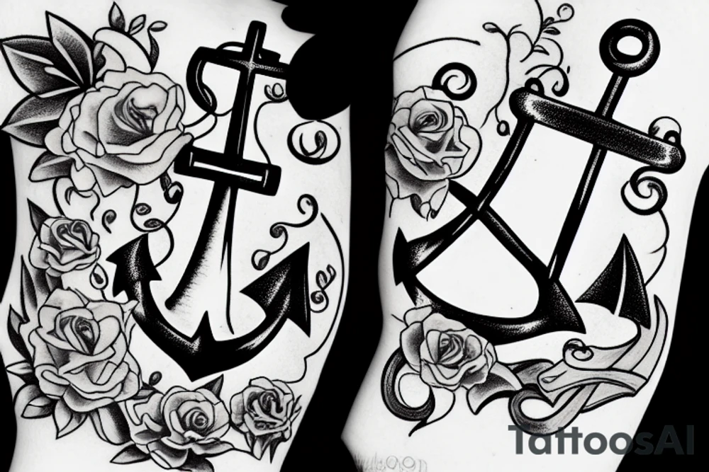 Anchor tattoo idea